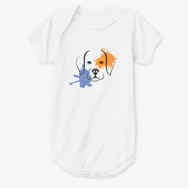Dog Splash Art