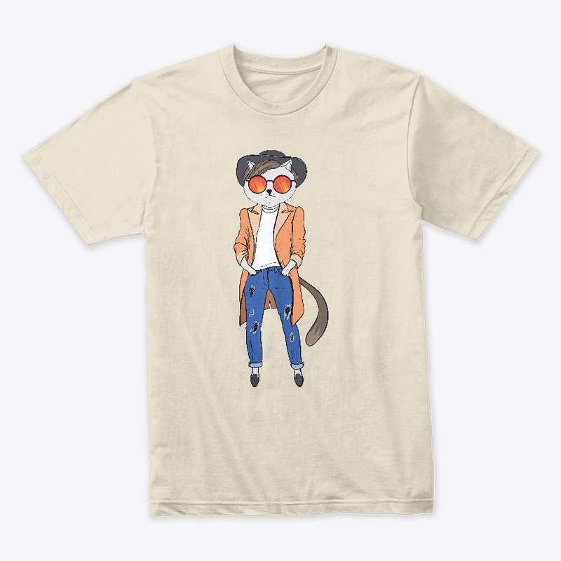 Men - Hipster BillyTheMouse t-Shirt
