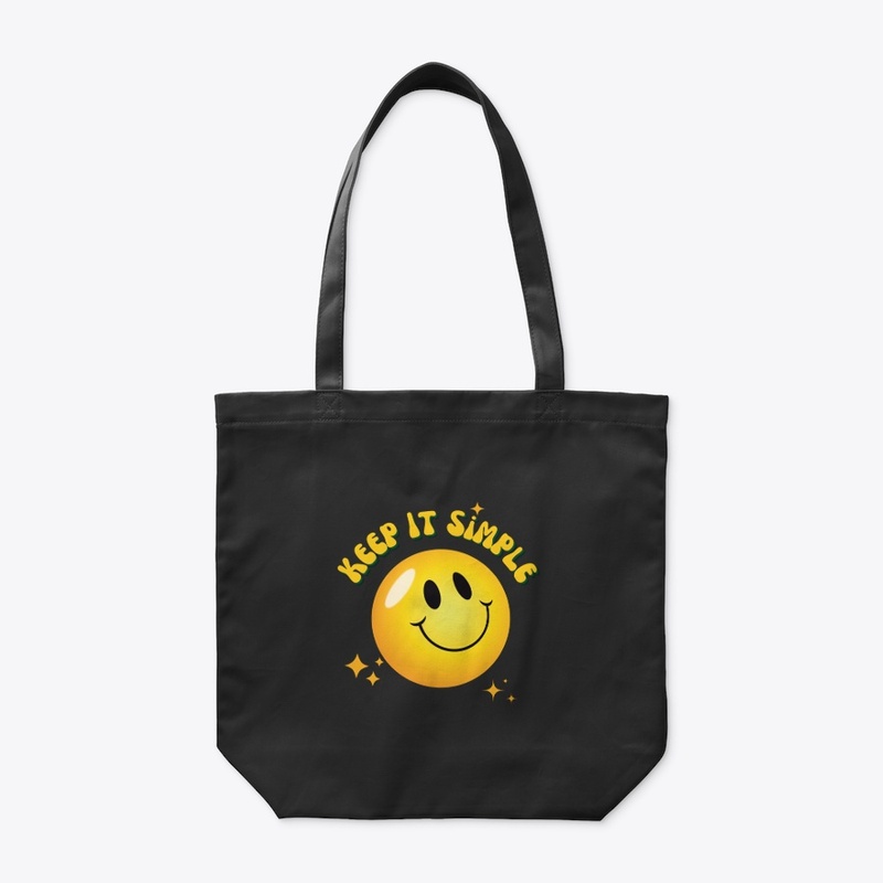 Keep It Simple with Yellow Smile T-Shirt