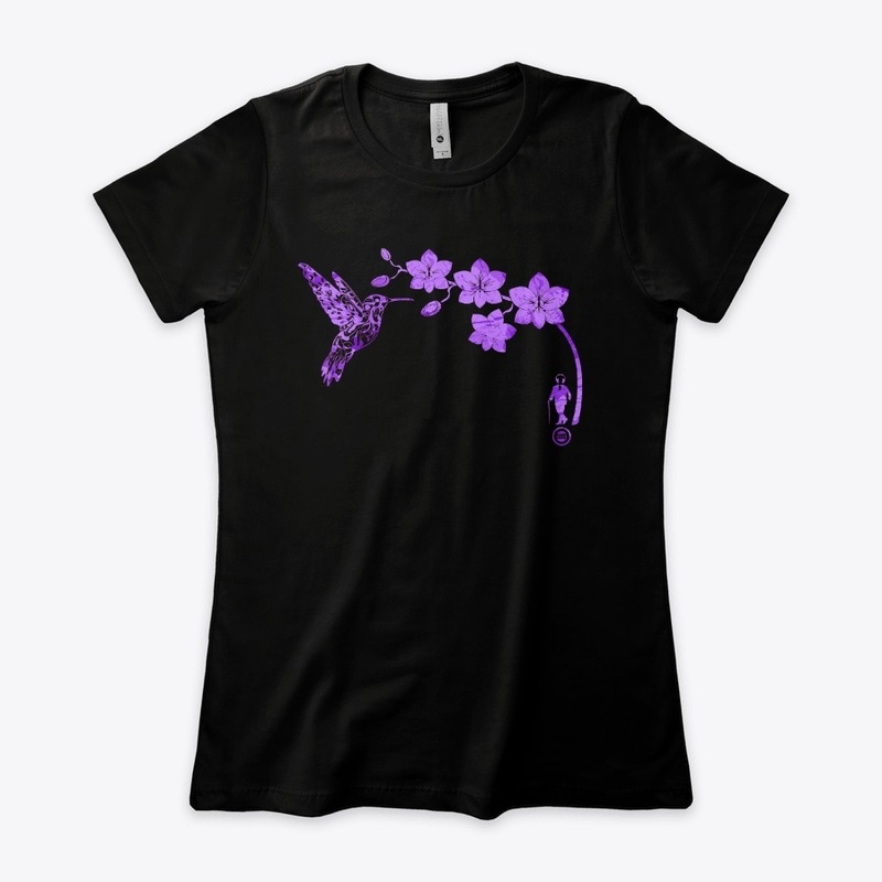 Orchid Humming Bird Purple 