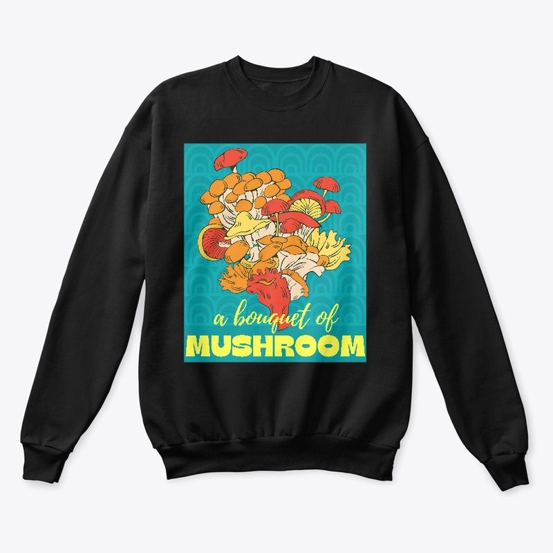 A bouquet of mushroom Green