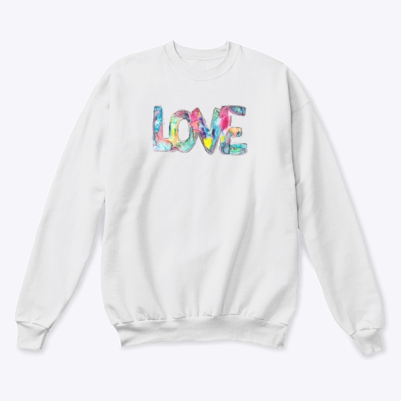 Watercolor LOVE shirt