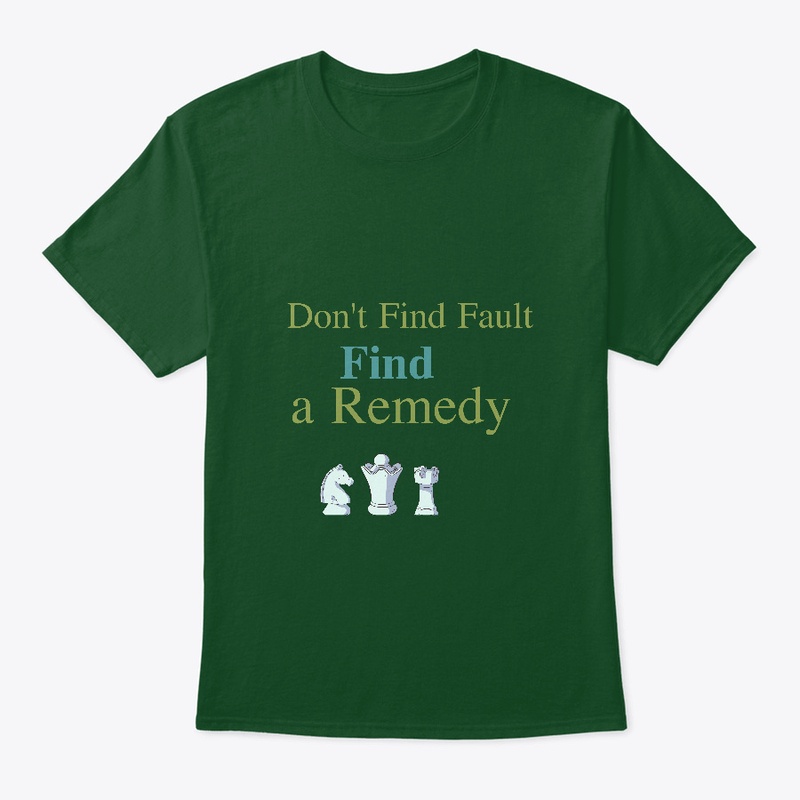 unisex play chess & find remedy T-shirt 
