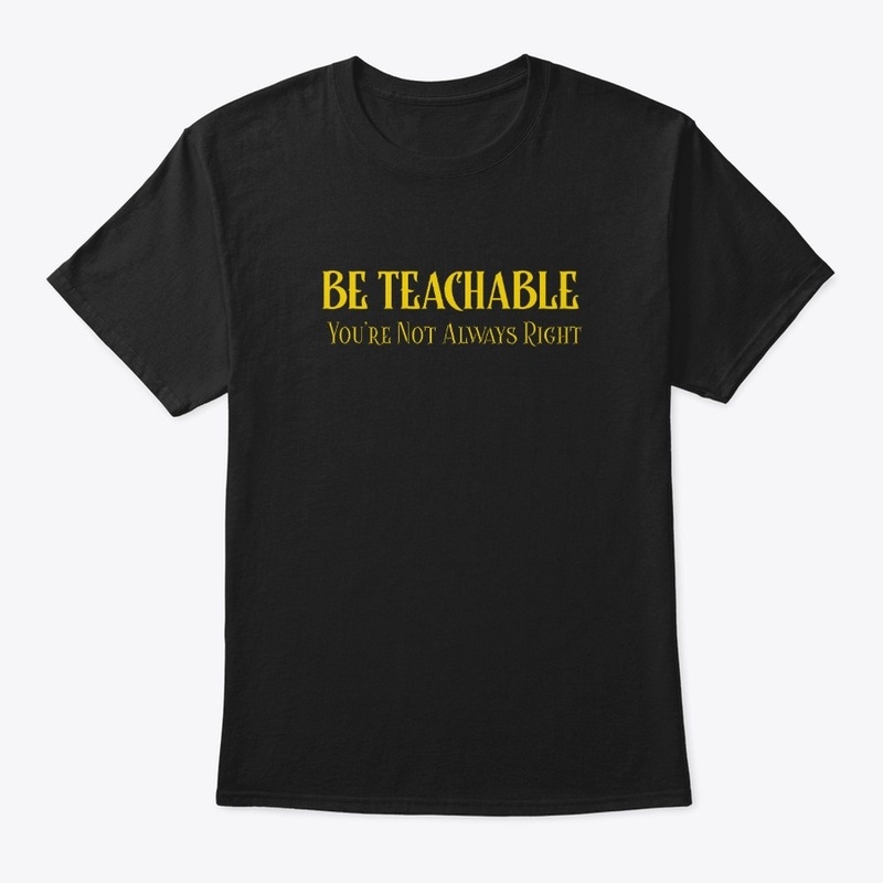 Be Teachable