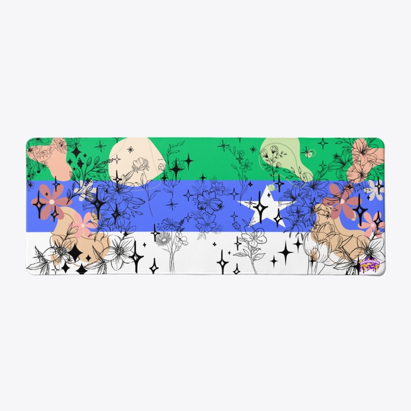 Somali Tri-Frag Orchid Bloom mousepad