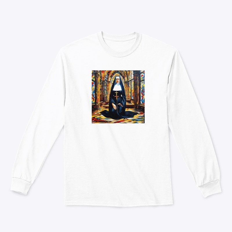 Nun splashes church