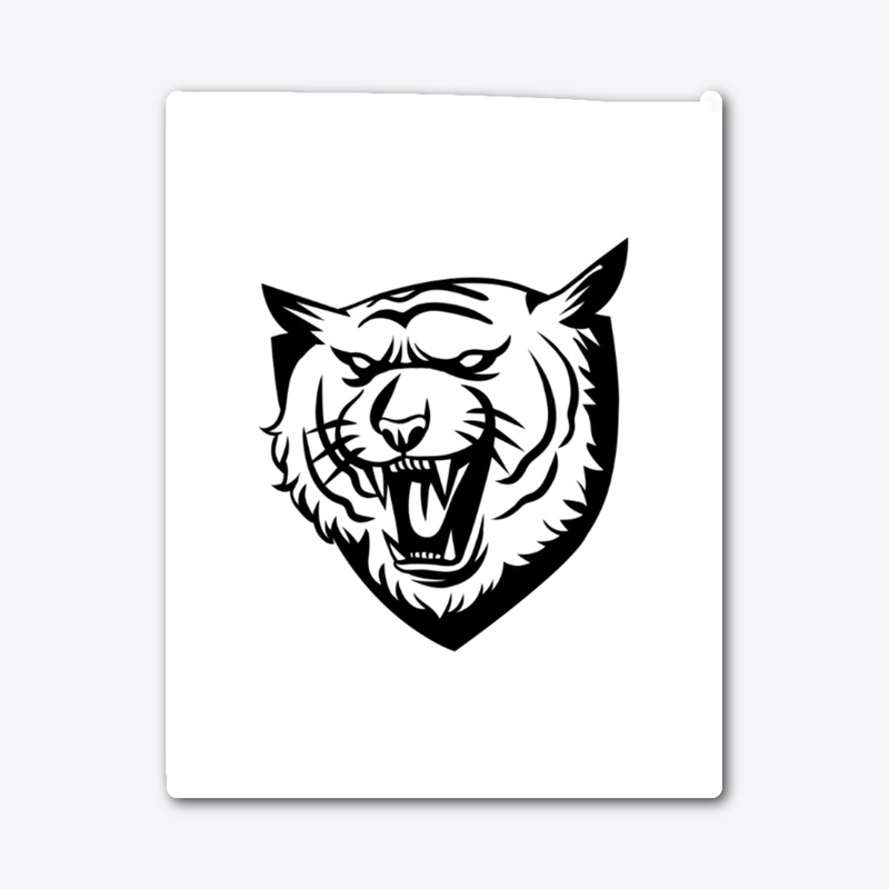Minimalist Lion Tee – B&W Design