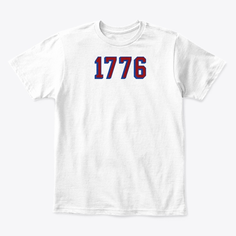 Patriot Proud Number 1776 Bold Tee