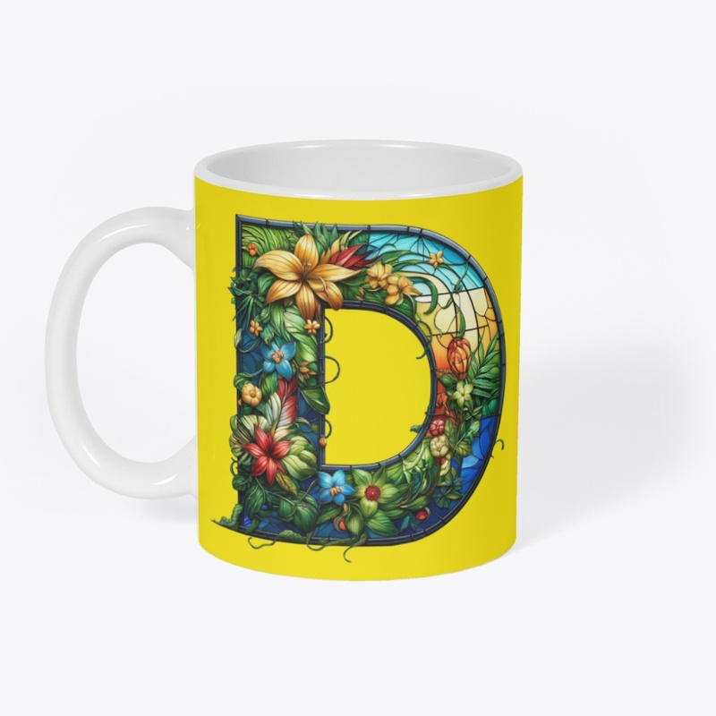 Dāvana ar iniciāli D Jūgendstilā