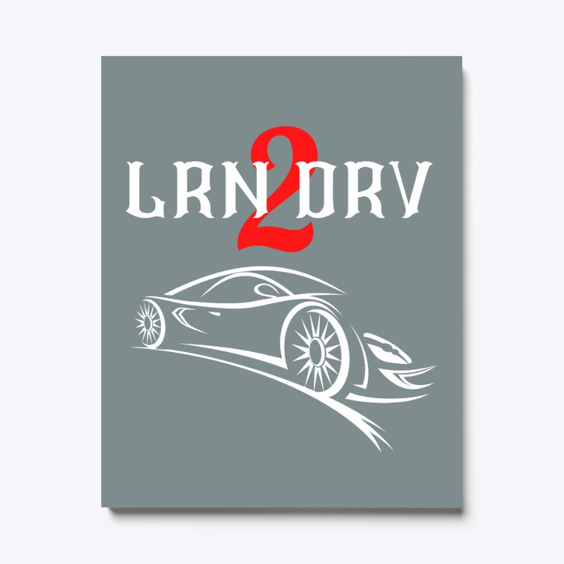 LRN2DRV 2 White LOGO