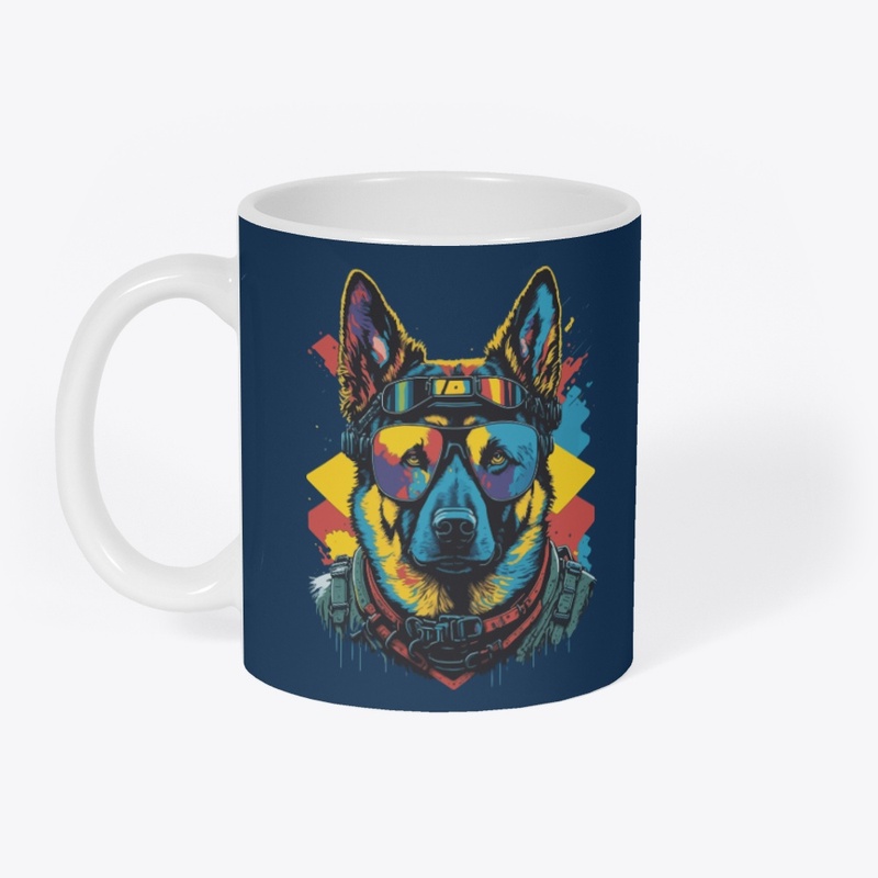 Cool Shades German Shepherd 