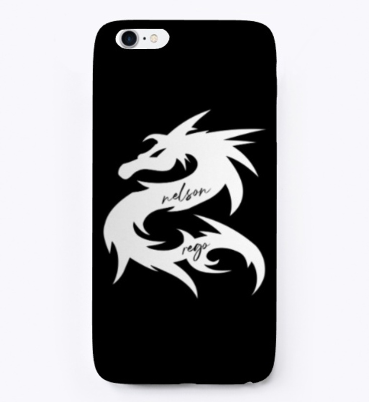 002W NELSON DRAGON LOGO - WHITE