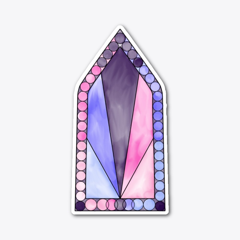 Stained Glass Omnisexual Window