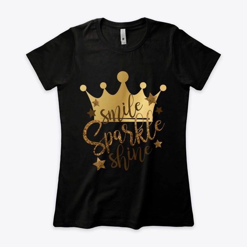 Smile.Sparkle.Shine.Women.T-shirt