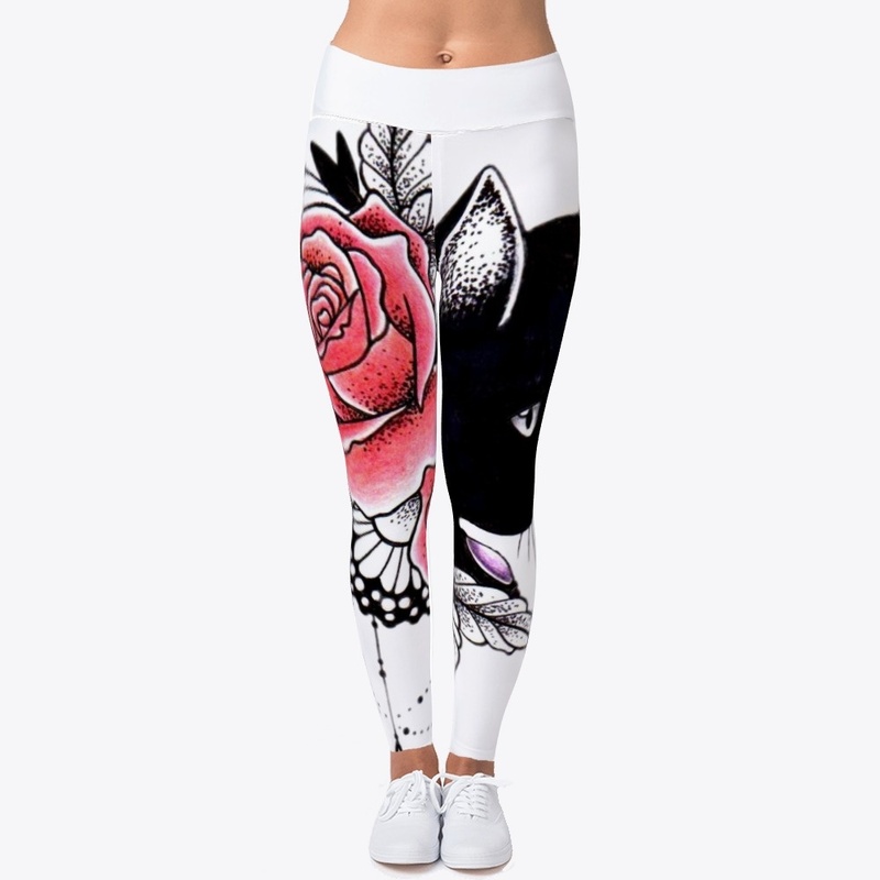 cat rose Structured Products leggings