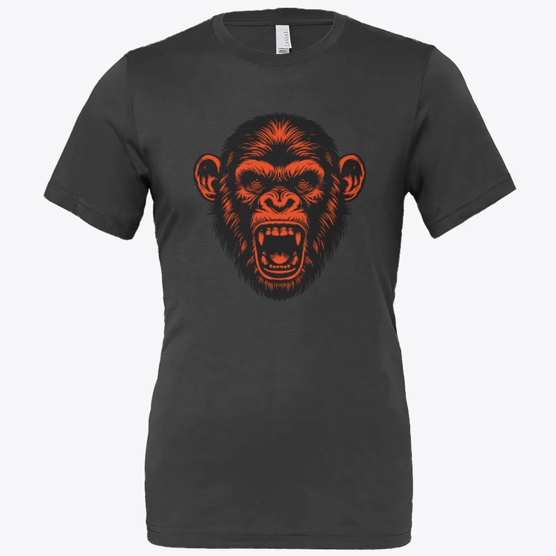 Bold Chimpanzee Graphic