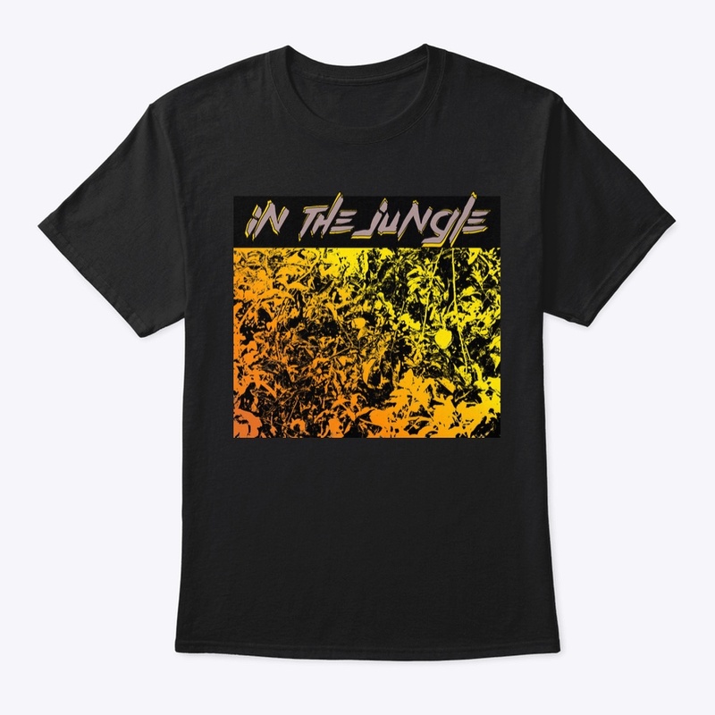 In the jungle  black t shirt