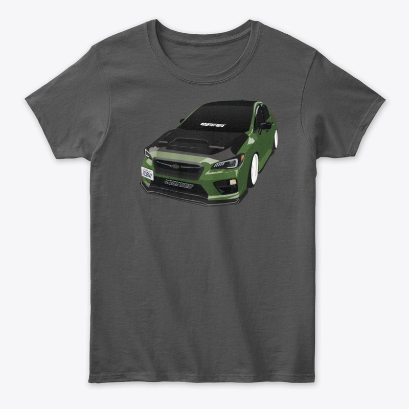 Green 17’ Subie WRX