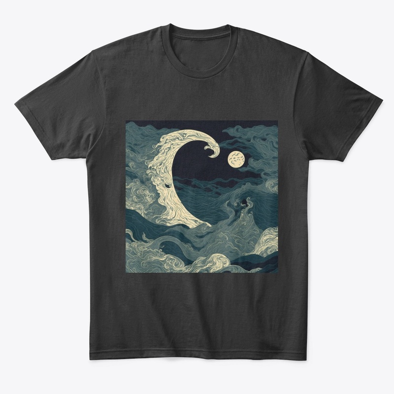 Nocturnal Waves: Moonlit Serenity! 🌊🌕