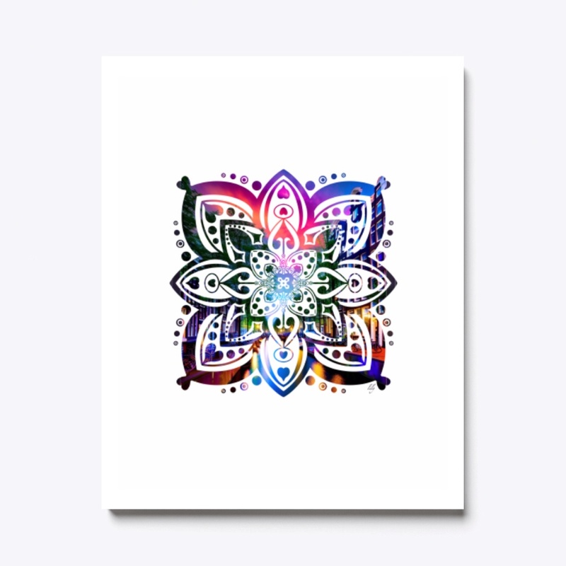 Amsterdam City Silhouette (white)