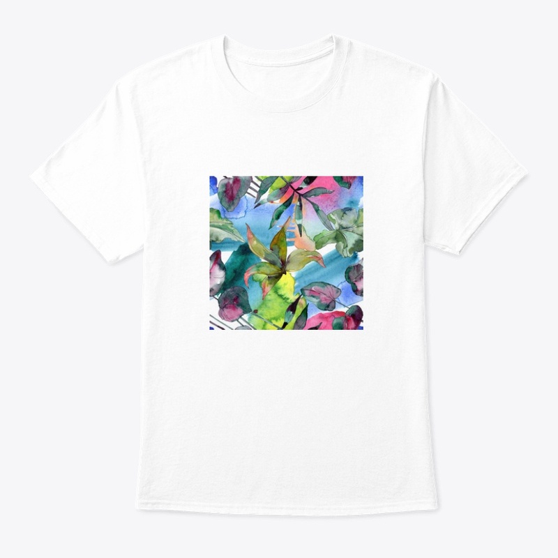 Floral Design T-Shirt