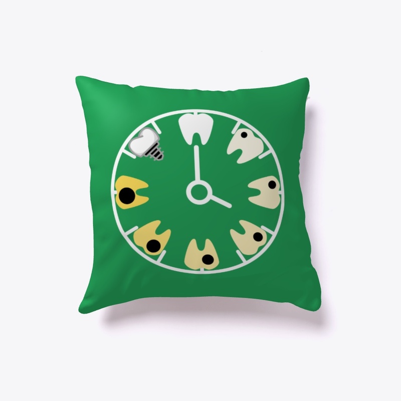 TOOTH DECAY CLOCK - WHITE