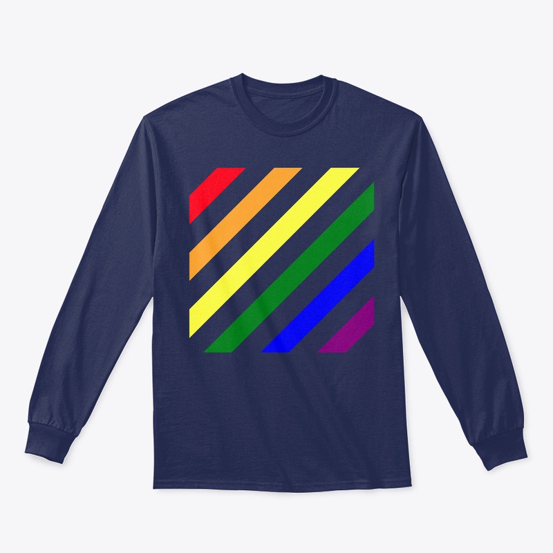 LGBT+ Flag (Diagonal Stripes)