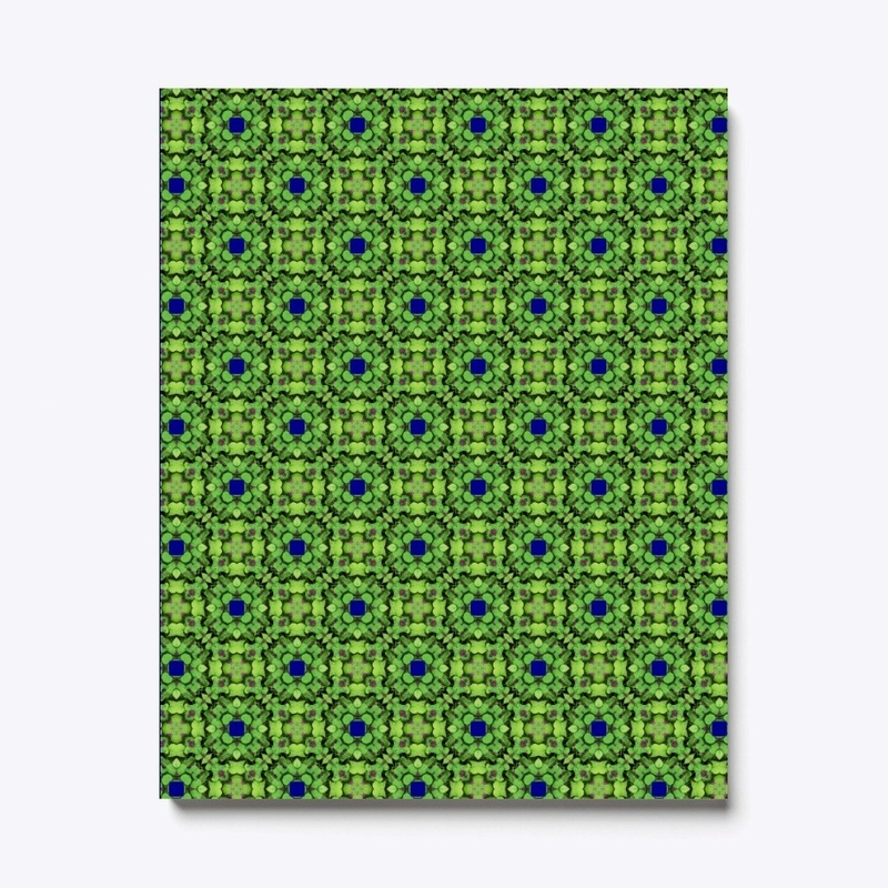 Green Geometric on Repeat