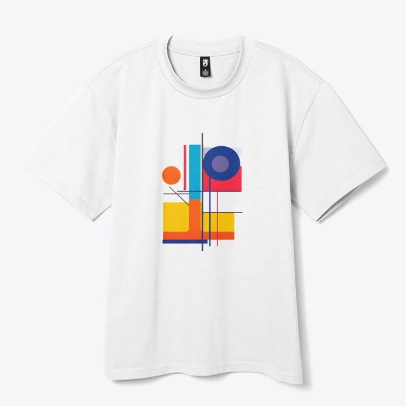 Stylized art T-shirt design