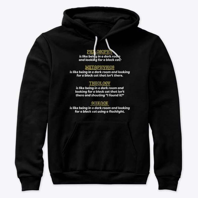 Black Cat Analogy Science Lover Gift