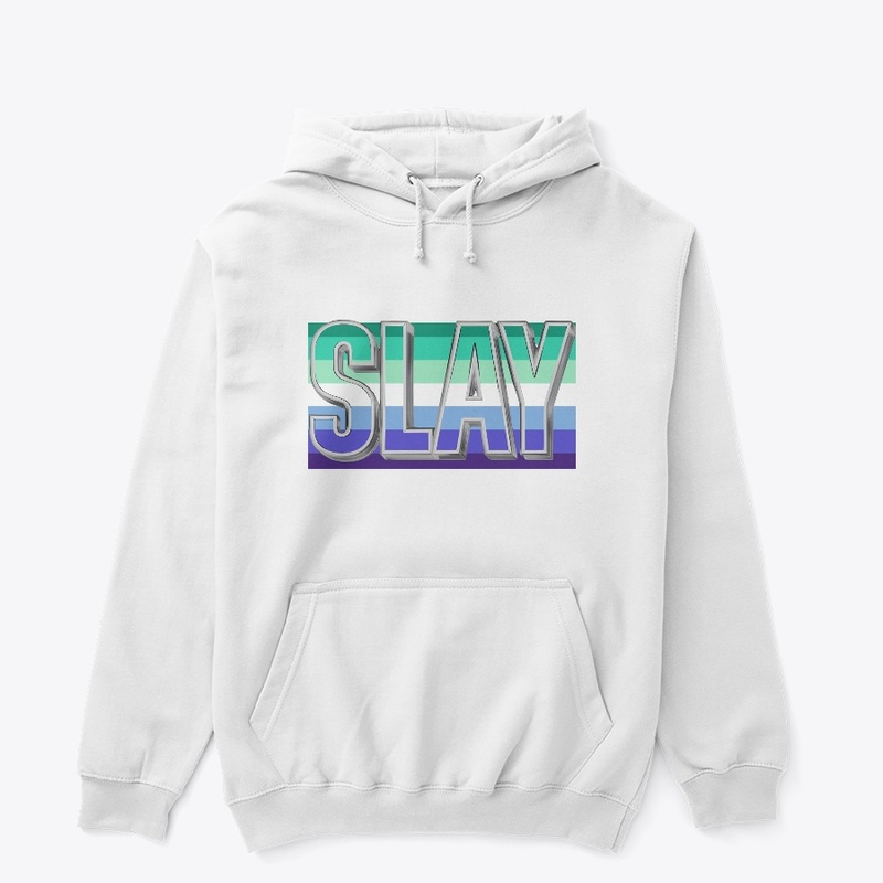 Slay with Gay Men's Inclusion Pride Flag