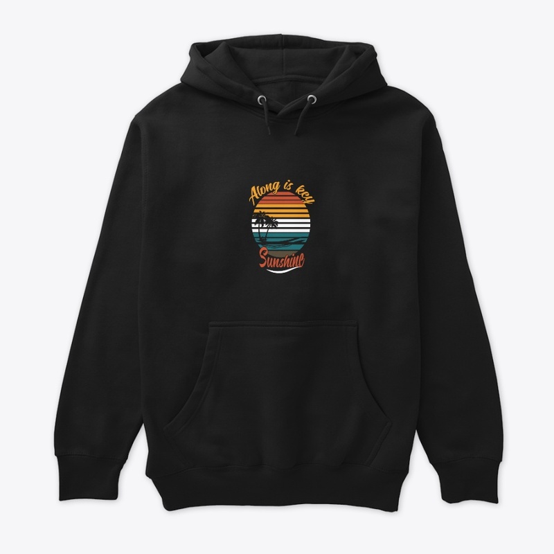 Along is key ,sunshine vector  design