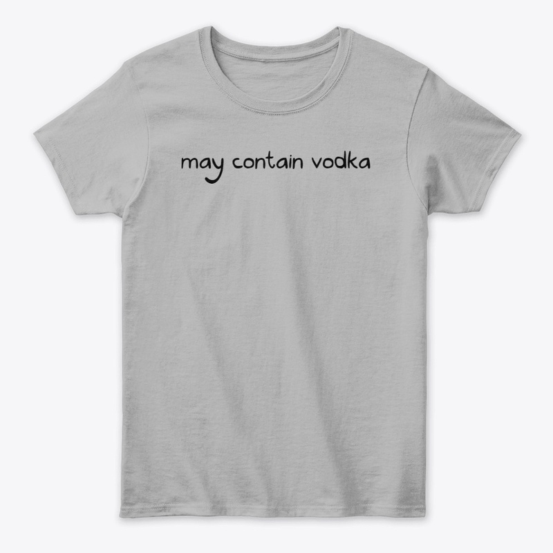 may contain vodka