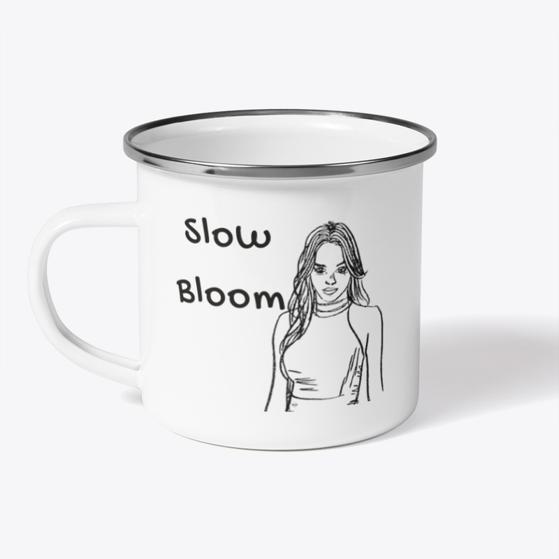 Slow Bloom – Minimal Line Art Mug