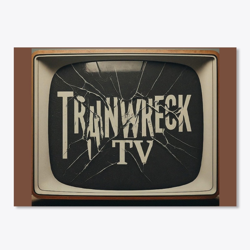 TRAINWRECK TV STICKER