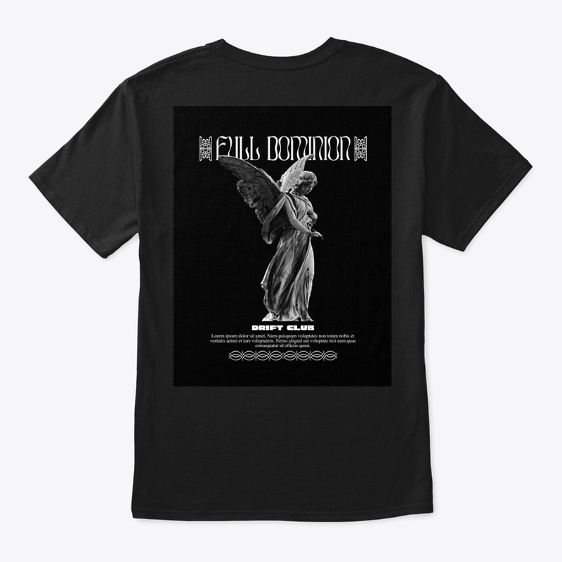 dark aesthetic print design 