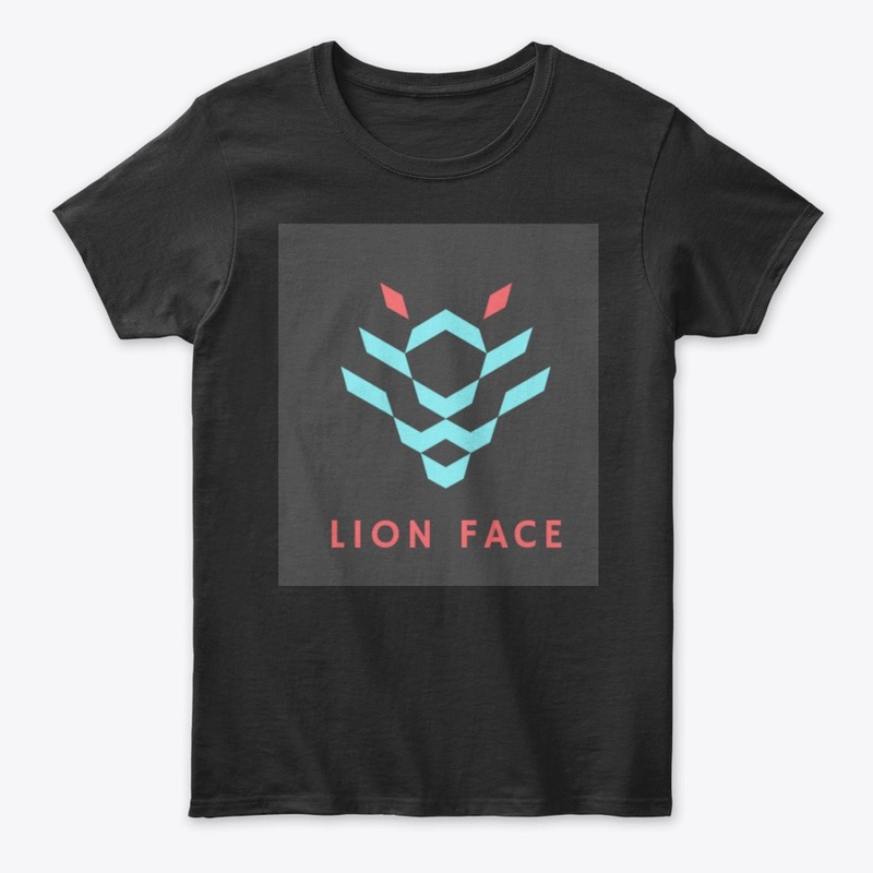 Lion T shirt Black 