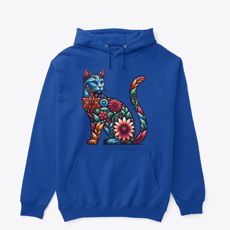 Flower cat