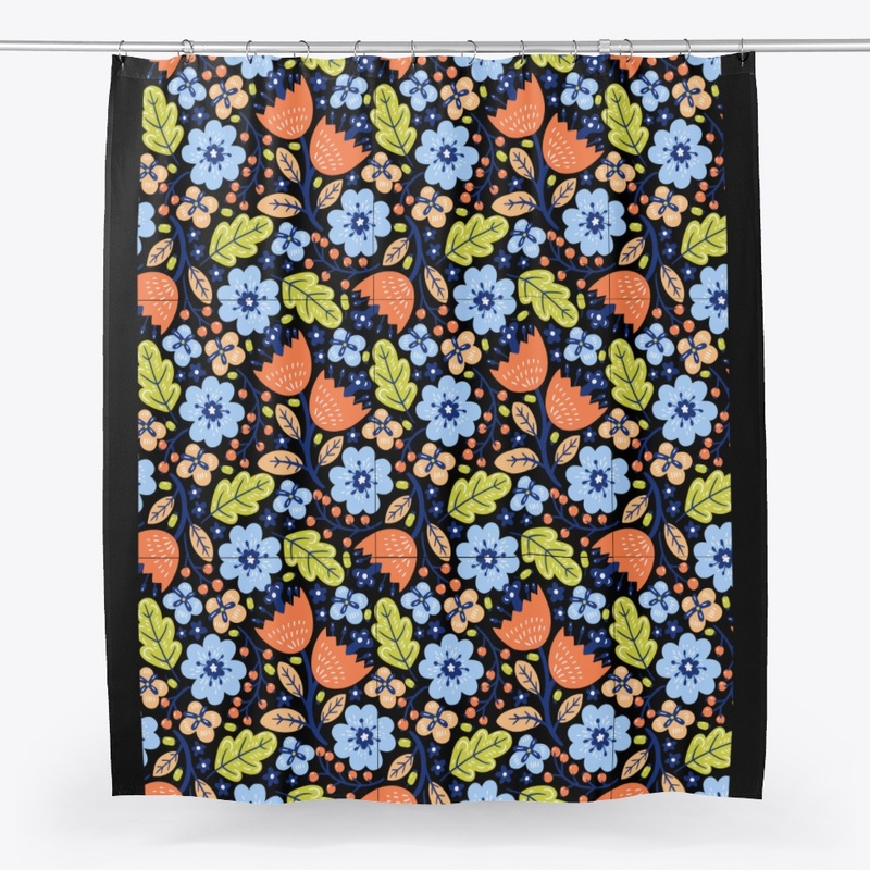 Floral design all over printed Design