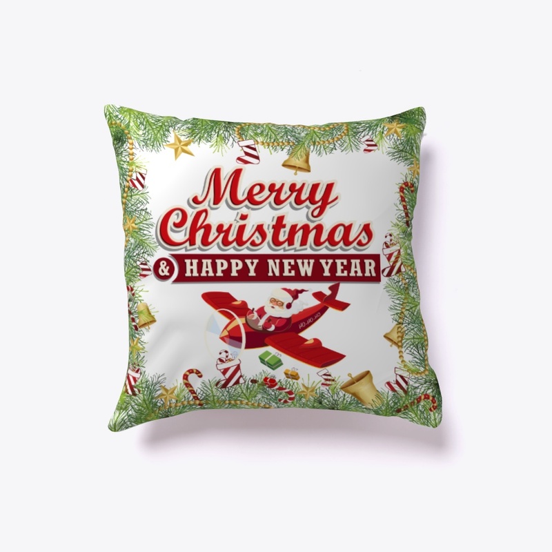 Indoor Pillow Merry Christmas Fly 20