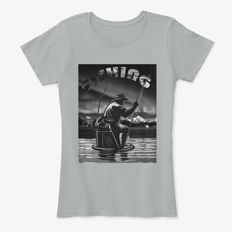 T-shirt design "Fishing"