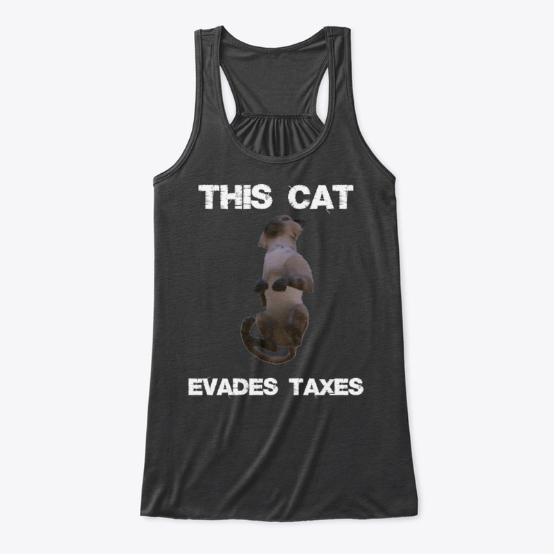 This cat evades taxes