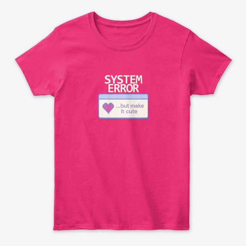 System Error | Cute Y2K Glitch Merch