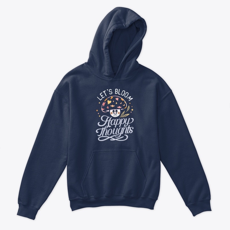 Let's Bloom Happy Thoughts Tee