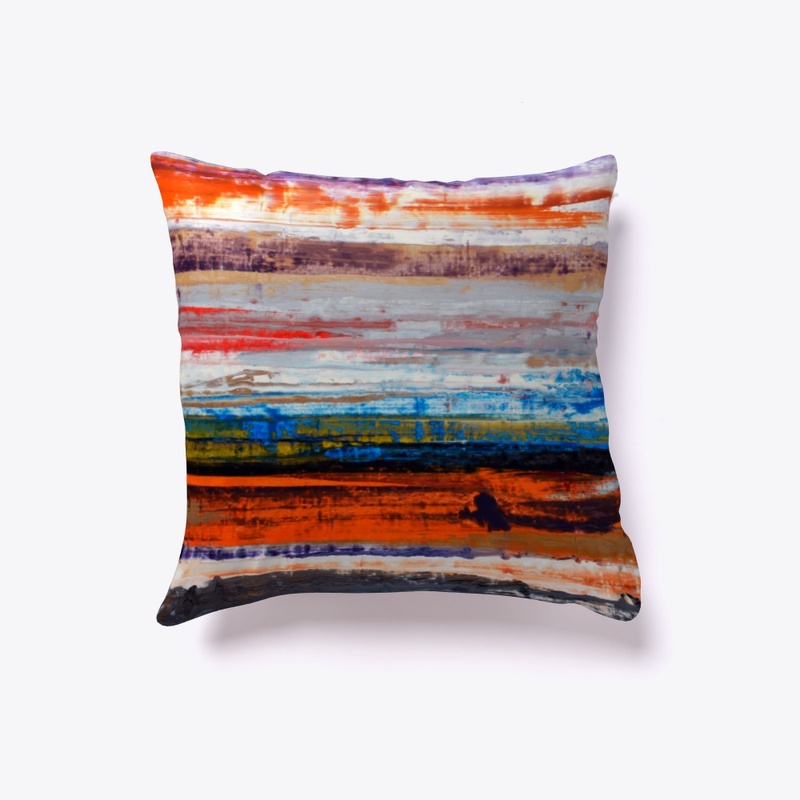'When The Sun Meets The Sky' pillow