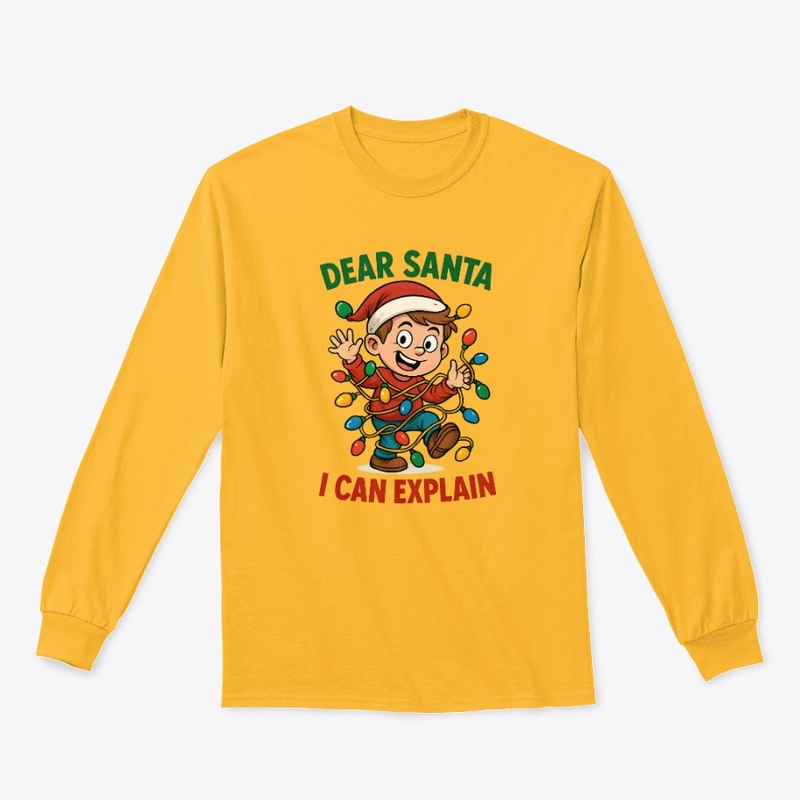 Dear Santa I can explain, T-shirts, mug