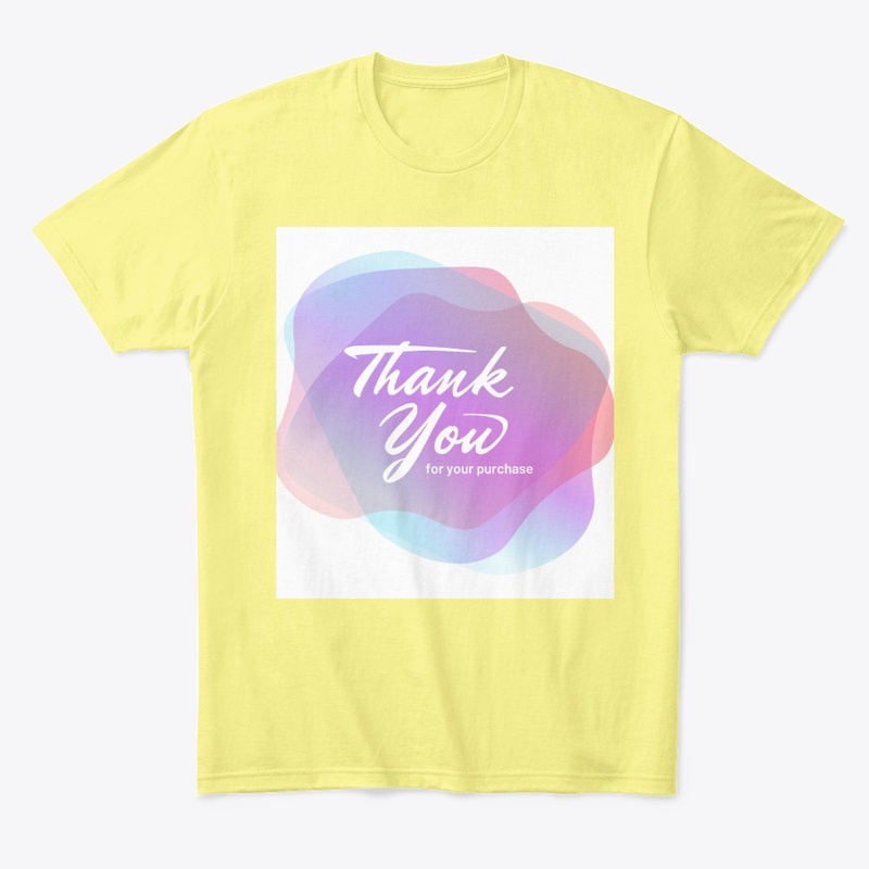 thank you art sticker