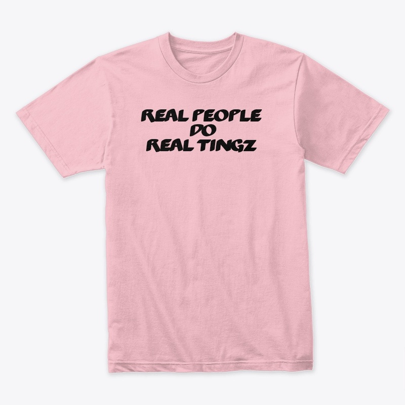 Di Real Tingz is Jamaican Tee Shirt 