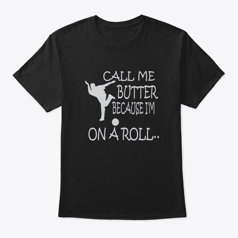 Funny Bowling Shirt For Bowler Gift Otsp Black T-Shirt Front