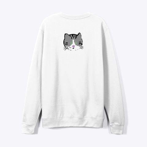K Voor Koshka White áo T-Shirt Back